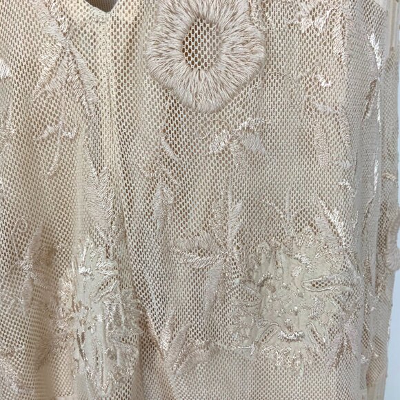 Free People Jar of Hearts BOHO Summer Halter Midi Dress Medium - Picture 5 of 16